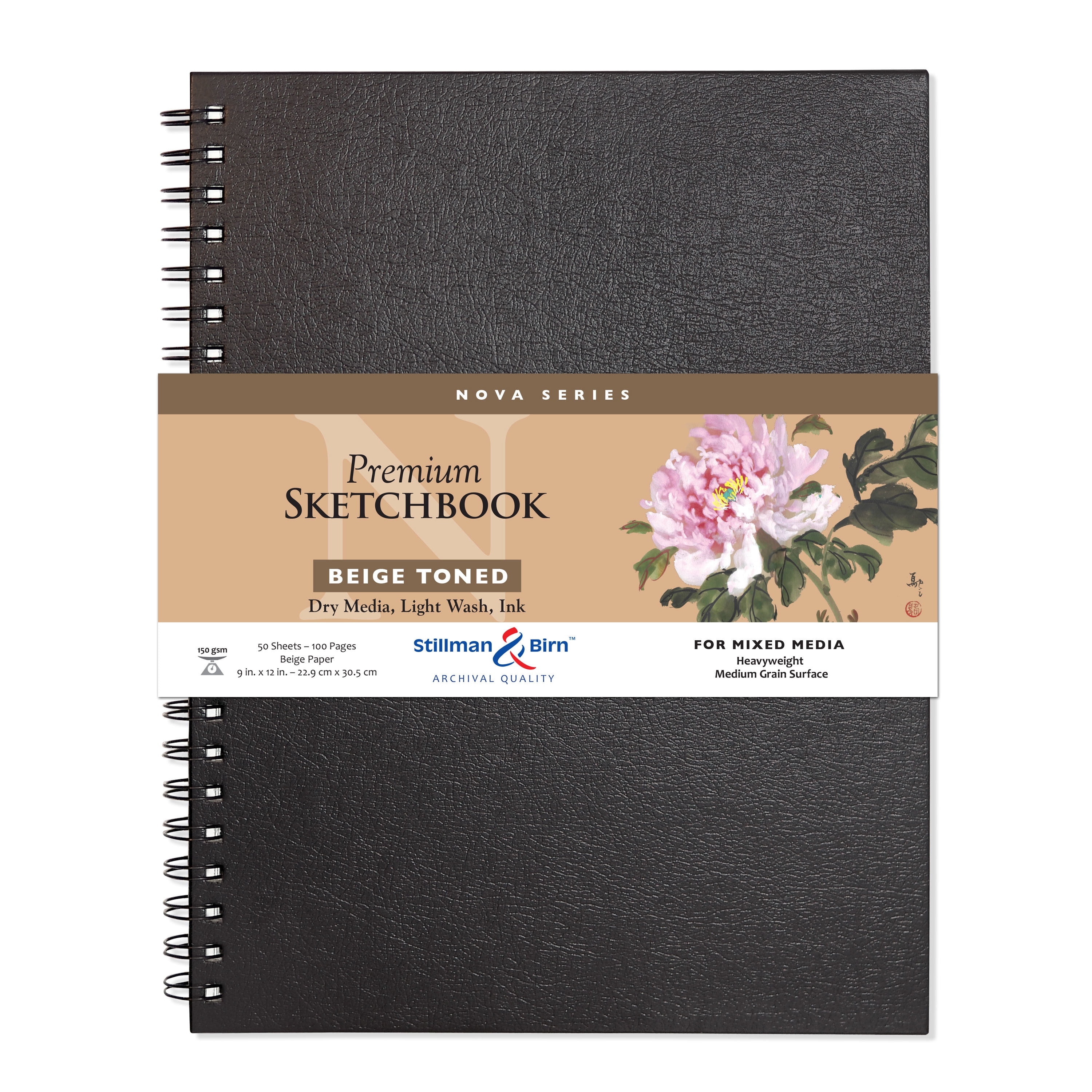 Stillman & Birn Delta Series Premium Sketchbook Hard Cover Mixed Media 5.5in x 