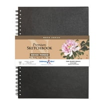 Stillman & Birn Nova Series Wire-Bound Sketchbook, Beige, 9" x 12"