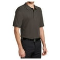 thumbnail image 5 of Mafoose Male Silk Touch Polo Men Extended T-Shirts Bark S, 5 of 6