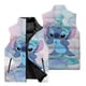 thumbnail image 4 of Chaqueta cortavientos de moda para hombre, divertida chaqueta con estampado 3D de Disney Stitch, chaleco para deportes al aire libre, chaqueta informal sin mangas para hombre para fiestas, 4 of 4