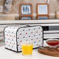 thumbnail image 6 of Yiaed Rubber Duck Showe Print Two Slice Bread Machine Cover, Universal Size Kitchen Appliance Cover for Bread Machine,Bread Machine Cover, 6 of 7