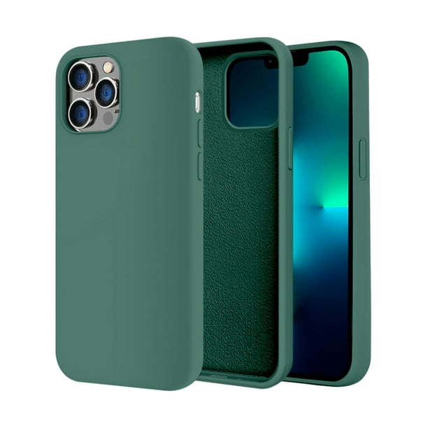 Funda de Protección para iPhone 13 Pro - Sovico - Silicón con Forro de Microfibra