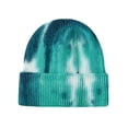 thumbnail image 1 of Sombreros de invierno para hombres y mujeres Orejeras de lana Sombrero de lana cálido, sombrero de punto con reborde de cúpula teñido anudado Fridja  nalpqowj1624, 1 of 7