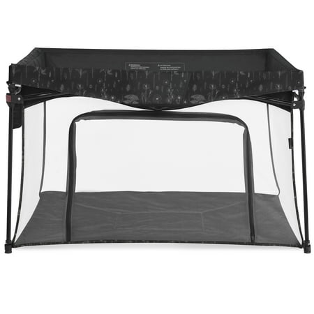 UPC: 0810063665210 | Dream On Me Ziggy Square Playpen Black and White Unisex