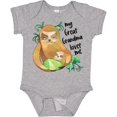 thumbnail image 3 of Inktastic My Great Grandma Loves Me Cute Sloth and Baby Boys or Girls Baby Bodysuit, 3 of 5
