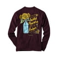 thumbnail image 3 of Blessed Girl Womens Long Sleeve T-Shirt Wild Flowers XL, 3 of 6