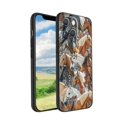thumbnail image 1 of Compatible with iPhone 13 Phone Case, Horses-ranch-western-1 Case Silicone Protective for Teen Girl Boy Case for iPhone 13, 1 of 1