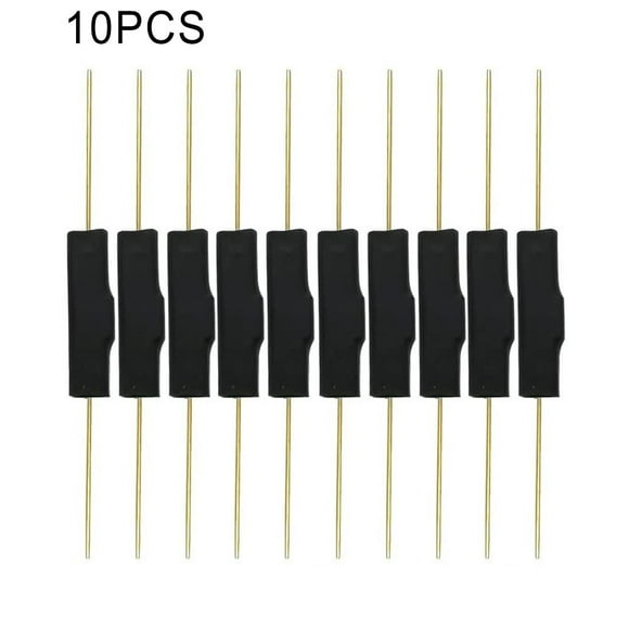 10Pcs Plastic Reed Switch Reed Contact Normally Closed Magnetic Induction Switch