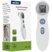 SEJAY Thermometer LCD Laser Temperature Gun Non-contact Digital IR Temp Meter