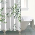thumbnail image 4 of Waterproof Beautiful Colorful Floral Shower Curtain 72x72 Inch Boho Style Polyester Unique Shower Curtain for Bathroom Hotel Home Decor with 12 Plastic Hooks, 4 of 5