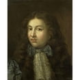 thumbnail image 2 of Caspar Netscher 20x24 Gold Ornate Framed and Double Matted Museum Art Print Titled - Portrait of Thedoor Netscher (1661-1728), the Artist's Oldest Son (1671 - 1684), 2 of 4