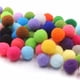 thumbnail image 4 of 100-500 piezas de bolas de pompones suaves de poliéster multicolor opcionales para manualidades, juguetes para niños, accesorios, suministros para manualidades DIY, 4 of 5