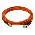thumbnail image 4 of StarTech.com 5m Fiber Optic Cable - Multimode Duplex 50/125 - LSZH - LC/ST - OM2 - LC to ST Fiber Patch Cable - Patch cable - ST multi-mode (M) to LC multi-mode (M) - 5 m - fiber optic - duplex - 50 / 125 micron - OM2 - molded - orange - for P/N: MCM1110MMLC, 4 of 4