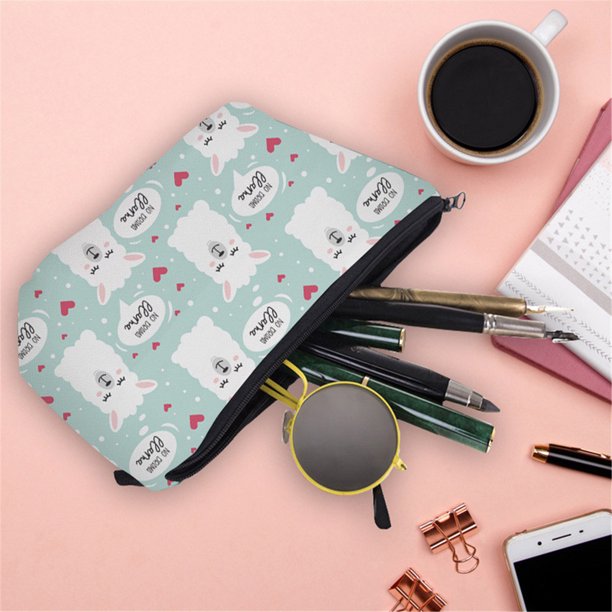 Bolsa de maquillaje, bolsa de cosméticos, bolsa de maquillaje grande para mujeres Bolsa de cosméticos para mujeres, NIUTA Adorables y espaciosas bolsas de maquillaje Bolsa de viaje para mujeres paquet