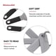 thumbnail image 4 of Juego de tazas y cucharas medidoras KitchenAid Universal de 9 piezas, color gris, 4 of 6