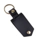 thumbnail image 4 of Llavero de cuero PU Yinane con anillo Circular accesorio cierre a presión llavero coche resistente versátil negro, 4 of 8