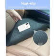 thumbnail image 5 of Cooling Gel Car Seat Cushion for Long Driving, Breathable Ventilated Auto Pad Keep You Cool for Hot Weather Rides, Soft Relief Comfort Cover, Non-Slip Bottom Universal Fit for Most Vehicles (Black), 5 of 7