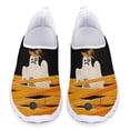 thumbnail image 1 of Zapatos casuales con estampado de dibujos animados para mujer, zapatos planos sin cordones para deportes al aire libre, zapatos de malla transpirables y cómodos, regalo de Halloween, 1 of 5
