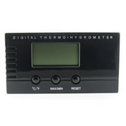 Visol VAC704 Black Digital Thermo Hygrometer for Cigar Humidors