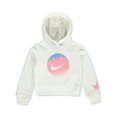 thumbnail image 2 of Nike Girls Pullover Hoodie - cream, 3t, 2 of 2