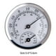 thumbnail image 4 of Medidor De Humedad Termómetro mecánico Higrómetro Dial Temperatura Humedad Medidor (Plata), 4 of 4
