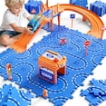 thumbnail image 1 of Set de Pista de Carreras Puzzle NIPLOOOW DIY Juguete para Niños 3-6, 1 of 6