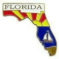thumbnail image 1 of Florida Map Lapel Pin - Officially Licensed Original Designed Artwork Pin - 1", 1 of 1