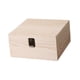 thumbnail image 5 of Caja de madera para recuerdo de dama de honor con cierre, caja para dulces, bricolaje, con bisagras, decorativa, rústica M. Wood, 5 of 9