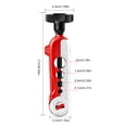 thumbnail image 3 of Mini Carrete Hilo Pescar Máquina Enrolladora Ajustable () Rojo Y Blanco, 3 of 3