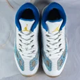 thumbnail image 5 of Ni - ke Ni - ke Air Jordan 11 Retro Low IE Zest White Argon Blue 306008-172 Men’s Size 10.5, 5 of 5