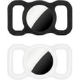 thumbnail image 2 of Airtag Dog Collar (2 Pack) (Black/White), 2 of 5