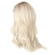 thumbnail image 2 of Peluca Rubia Degradada, Peluca Sintética Larga Marrón Rubia Degradada con Flequillo Peluca Marrón Rubia Degradada Uso Conveniente, 2 of 8
