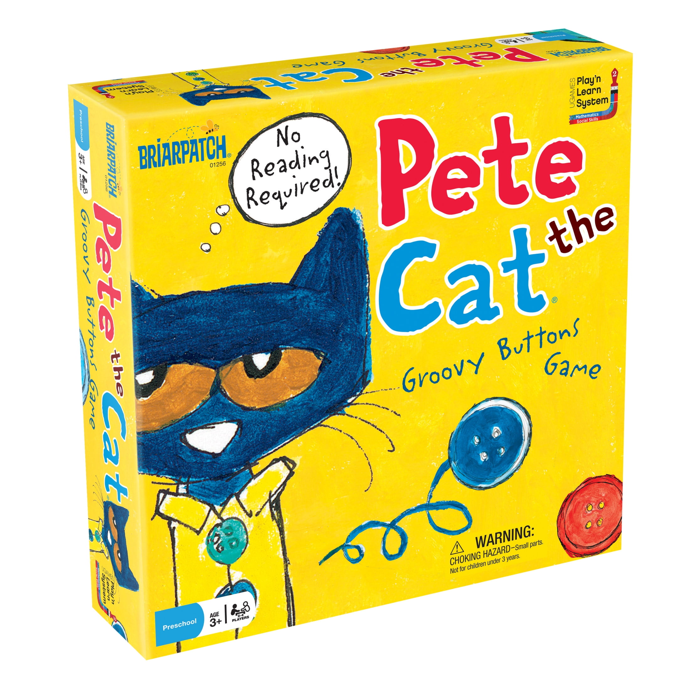 Briarpatch Pete the Cat Groovy Buttons Game, Ages 3+