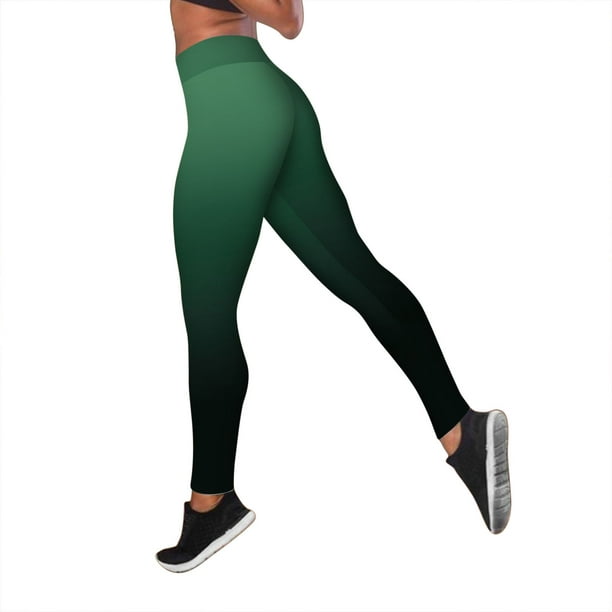 Workout Leggings High Waist Athletic Print Workout Tummy Control Workout