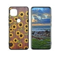 thumbnail image 1 of Compatible with Moto One 5G Ace Phone Case, Wood-Sunflowers-7-3 Case Men Women, Flexible Silicone Shockproof Case for Moto One 5G Ace, 1 of 1