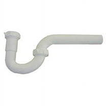 Larsen Supply 03-4211 1.25 in. White PVC Lavatory Drain P-Trap