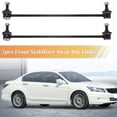 thumbnail image 2 of 2pcs Front Sway Bar Links Stabilizer Bar Link Kit for Honda Stream Suspension Kit No.51320SMA003, 2 of 7