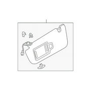 Genuine OE Audi Sun-Visor - 4K0-857-551-D-3GX