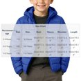 thumbnail image 5 of OGLCCG Boys Winter Coats Kids Lightweight Padded Jackets for Boys Teens Full Zip Hooded Puffer Coat with Pockets 3-17 Years, 5 of 6