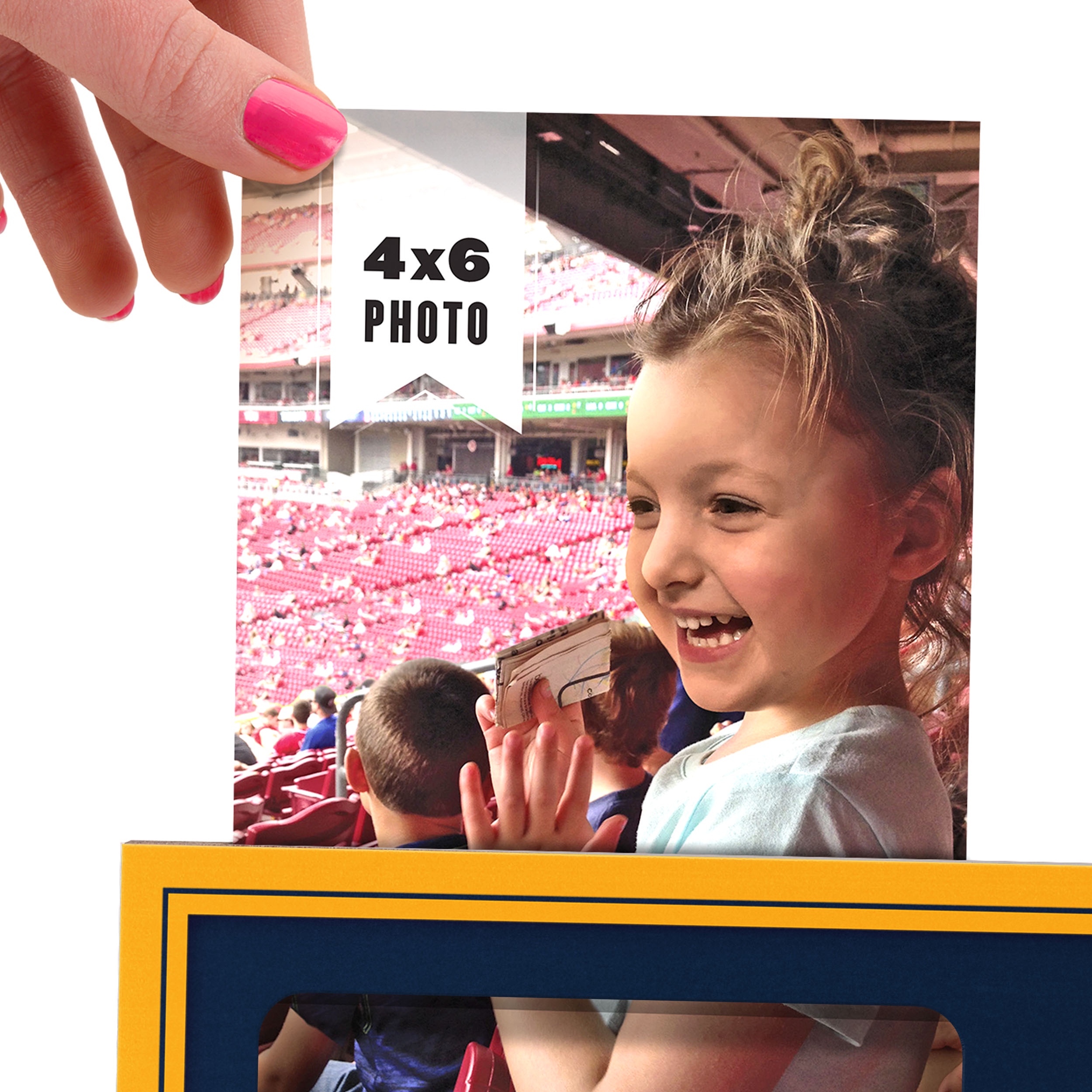 West Virginia Mountaineers 3D Logo Picture Frame