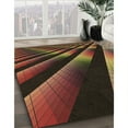 thumbnail image 3 of Ahgly Company Machine Washable Indoor Square Transitional Light Brown Area Rugs, 5' Square, 3 of 7