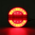 thumbnail image 2 of Phyun 2 Pcs Trailer Van Truck LED Tail Light Flowing Turn Signal Lamp Brake Stop Light, 2 of 5