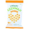 I Heart Keenwah Quinoa Puffs Aged Cheddar, 3 Oz