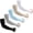 5 pairs with thumb holes - black/beige/white/blue/grey, variant on Men's and Women's Sun Protection Cooling Sleeves, Compression Sleeves for Football, Golf, and Volleyball