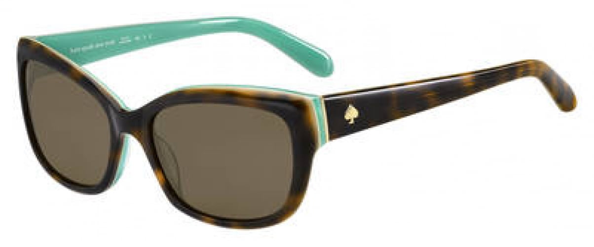 Kate Spade KS Johanna Sunglasses 0KL3 Havana Matte Z Aqua