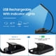 thumbnail image 5 of Luz de lectura LED de 9 LED, recargable por USB, con sensor táctil, 3 colores de luz (blanco/cálido/mixto), brillo regulable, 360° de flexibilidad., 5 of 5