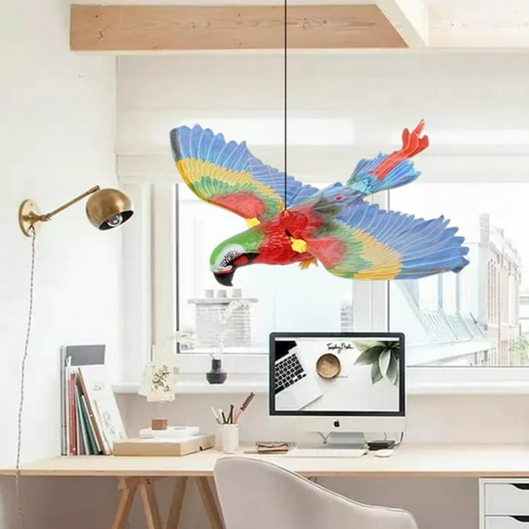 Electric Flying Bird Toy with Hanging Wire Tied to The Ceiling Automatic Parrot
