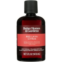 Better Homes & Gardens Universal Fragrance Oil, Red Lava & Citrus, 5 fl oz, for use with Fragrance Oil Diffusers, Fragrance Warmers, Potpourri, and Wicking Fragrance Diffusers