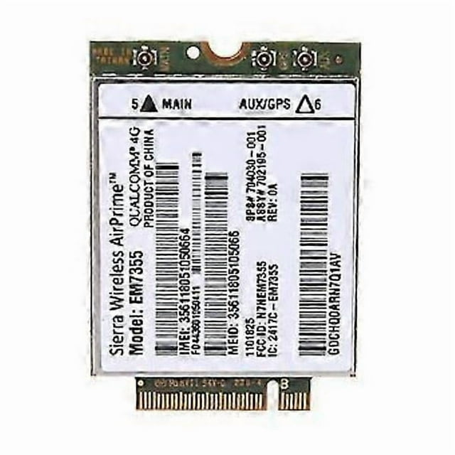 4G LTE Module WWAN Wireless Card for HP LT4111 EM7355 Gobi5000 WIFI Sierra