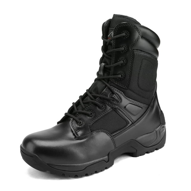 NORTIV 8 Mens Military Combat Tactical Work Boots Hiking Motorcycle ...